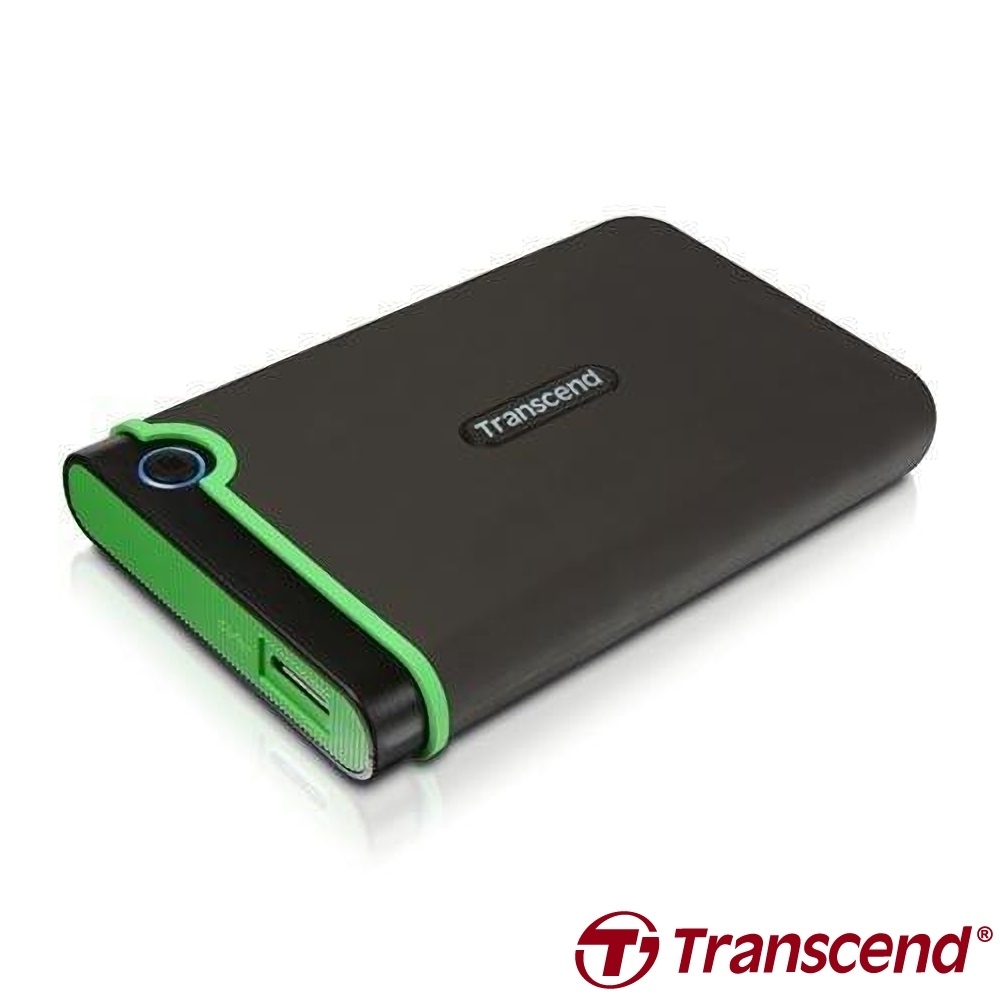 創見 StoreJet 25M3 2.5吋 1TB USB3.1 Gen1 行動硬碟(灰)