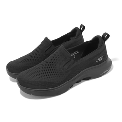 Skechers 健走鞋 Go Walk 7-Proctor 2 男鞋 黑 懶人鞋 針織 休閒鞋 套入式 216637BBK
