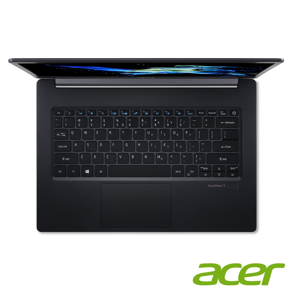 Acer TMX514-51-729W 14吋商用筆電(i7-8565U/16G/512G SSD/黑)Acer TravelMate X系列