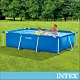 INTEX 簡易裝長方型框架游泳池/戲沙池260x160x65cm(2282L)(28271) product thumbnail 1