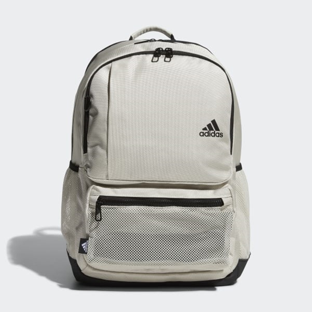 adidas 後背包 運動包 書包 旅行包 登山包 米白 HP1462