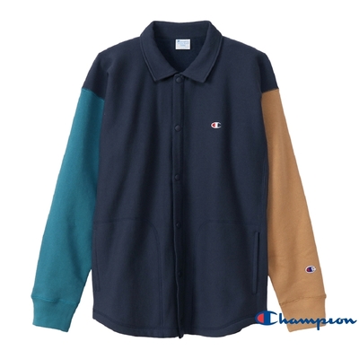 Champion RW 11.5oz 拼色接袖Logo襯衫外套(深藍/藍綠/卡其)