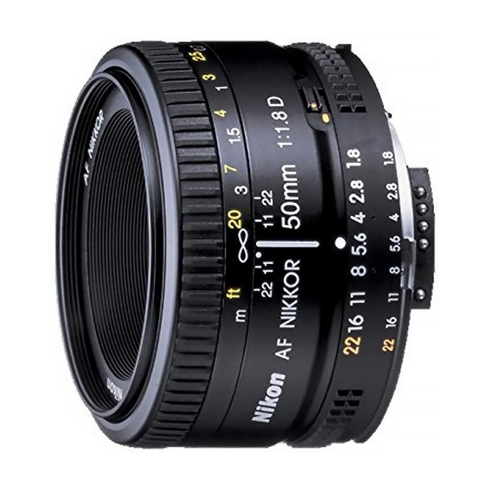 NIKON AF NIKKOR 50mm F1.8D (公司貨) 標準大光圈定焦鏡頭人像鏡| FX