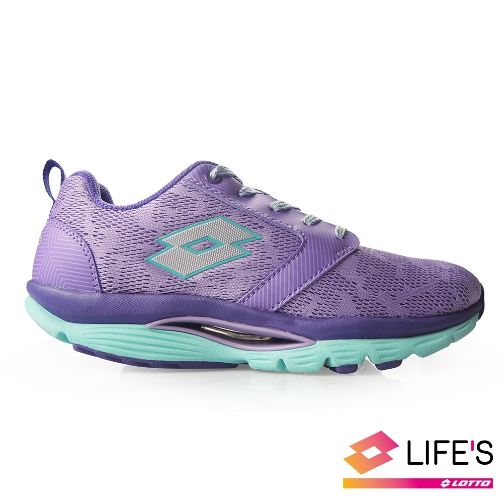 LOTTO 義大利 女 EASY WALK 美體健步鞋 (紫)