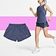 Nike 短褲 One Mid-rise 女款 藍 快乾 中腰 寬鬆 三角內裡 跑步 運動 訓練 DX6011-491 product thumbnail 1