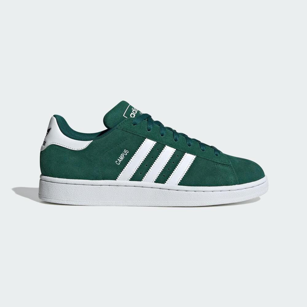 Adidas Campus 2 [IE4595] 男 休閒鞋 運動 經典 復古 麂皮 簡約 百搭 穿搭 愛迪達 綠白