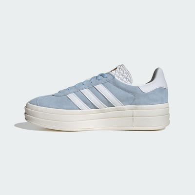 ADIDAS ORIGINALS GAZELLE BOLD W 女休閒鞋-藍白-ID6991