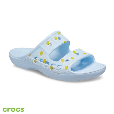 Crocs 卡駱馳 (中性鞋) 貝雅印花拖鞋-207994-4JQ