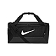 Nike 行李包 Training Duffel Bag 男女款 健身包 裝備收納 外出 隔層 黑 白 DM3976-010 product thumbnail 1