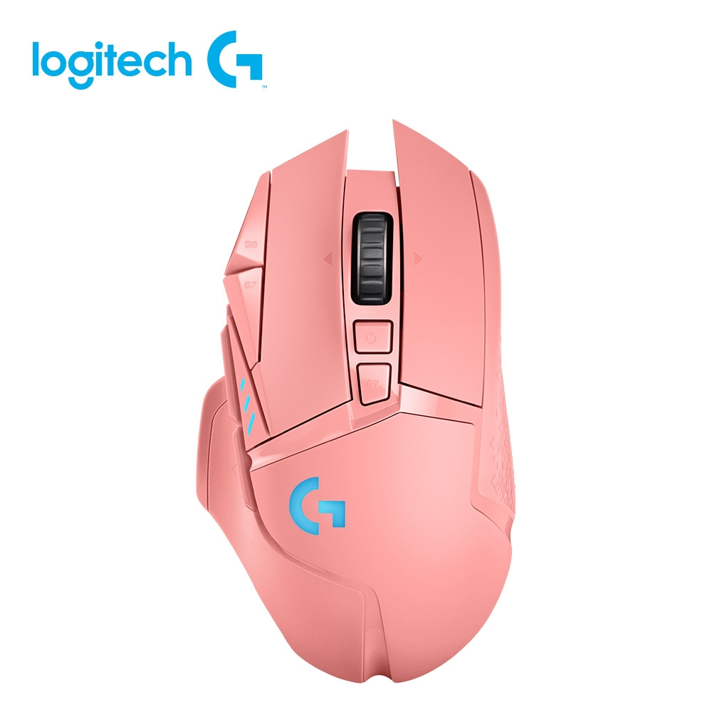 羅技 logitech G G502 Lightspeed 無線遊戲滑鼠-粉