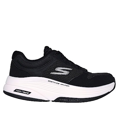 Skechers Go Walk Distance Walker [216529BKW] 男 健走鞋 長距離 緩震 黑白