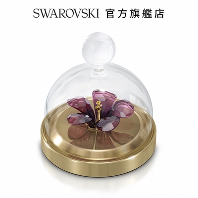 SWAROVSKI 施華洛世奇 Garden Tales—水晶鐘罩與芙蓉