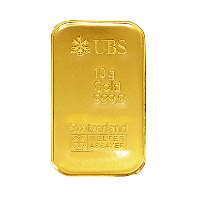 UBS kinebar 黃金條塊(10公克)