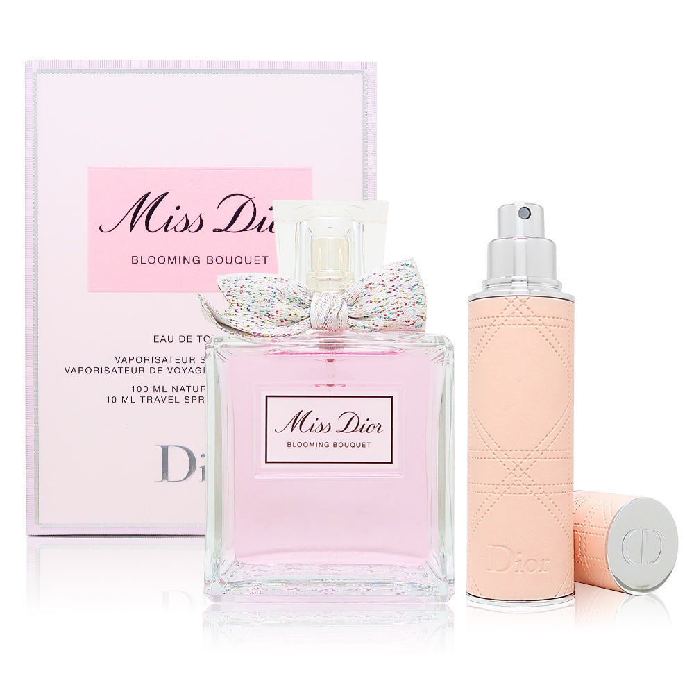 Dior 迪奧花漾迪奧二入禮盒(淡香水100ml+10ml隨身瓶) 2023版(平行輸入