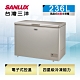 SANLUX台灣三洋 236L 上掀式冷凍櫃 風扇式無霜 SCF-236GF product thumbnail 2