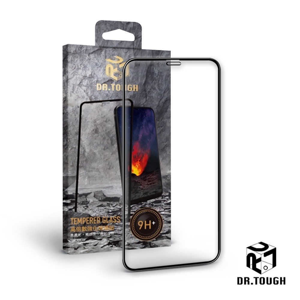 Dr.TOUGH 硬博士 iPhone 11 Pro/Xs/X 3D曲面滿版強化版玻璃保護貼-高倍數強化