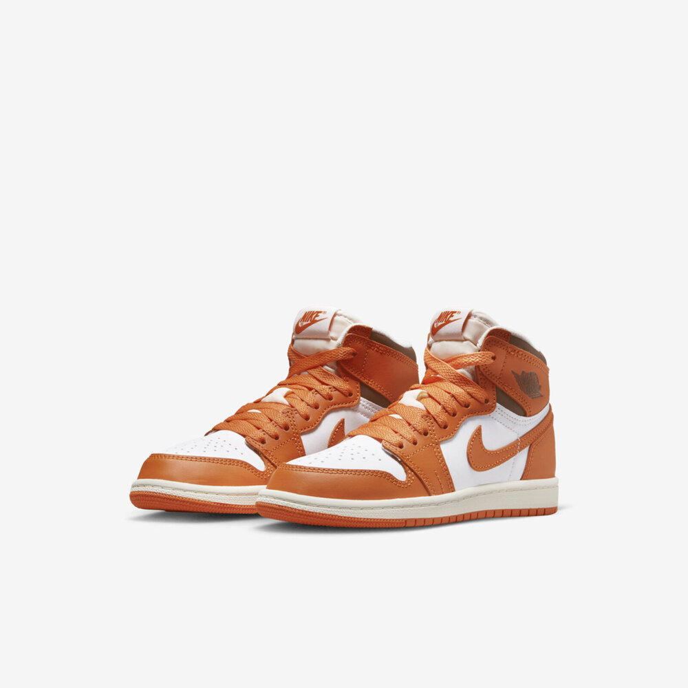 Nike Jordan 1 Retro High OG PS [CU0449-101] 中童休閒鞋復古喬丹白橘