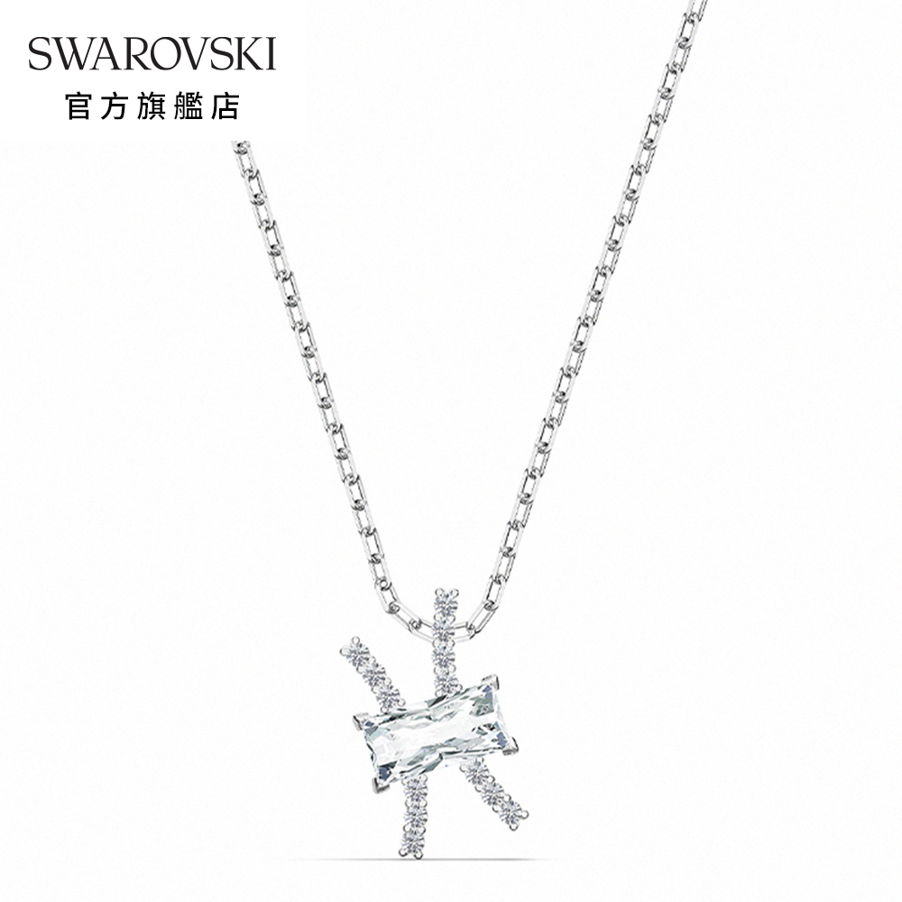 SWAROVSKI 施華洛世奇 Zodiac II 白金色雙魚座鏈墜