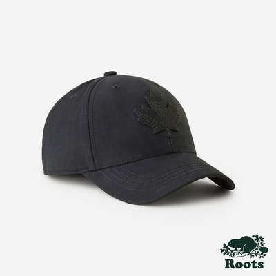 Roots 配件- MODERN LEAF棒球帽-黑色