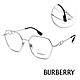 BURBERRY光學眼鏡 經典LOGO款/銀#B1361 1005-54mm product thumbnail 1