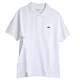 LACOSTE 品牌經典鱷魚LOGO 男POLO衫(白色/5碼) product thumbnail 1