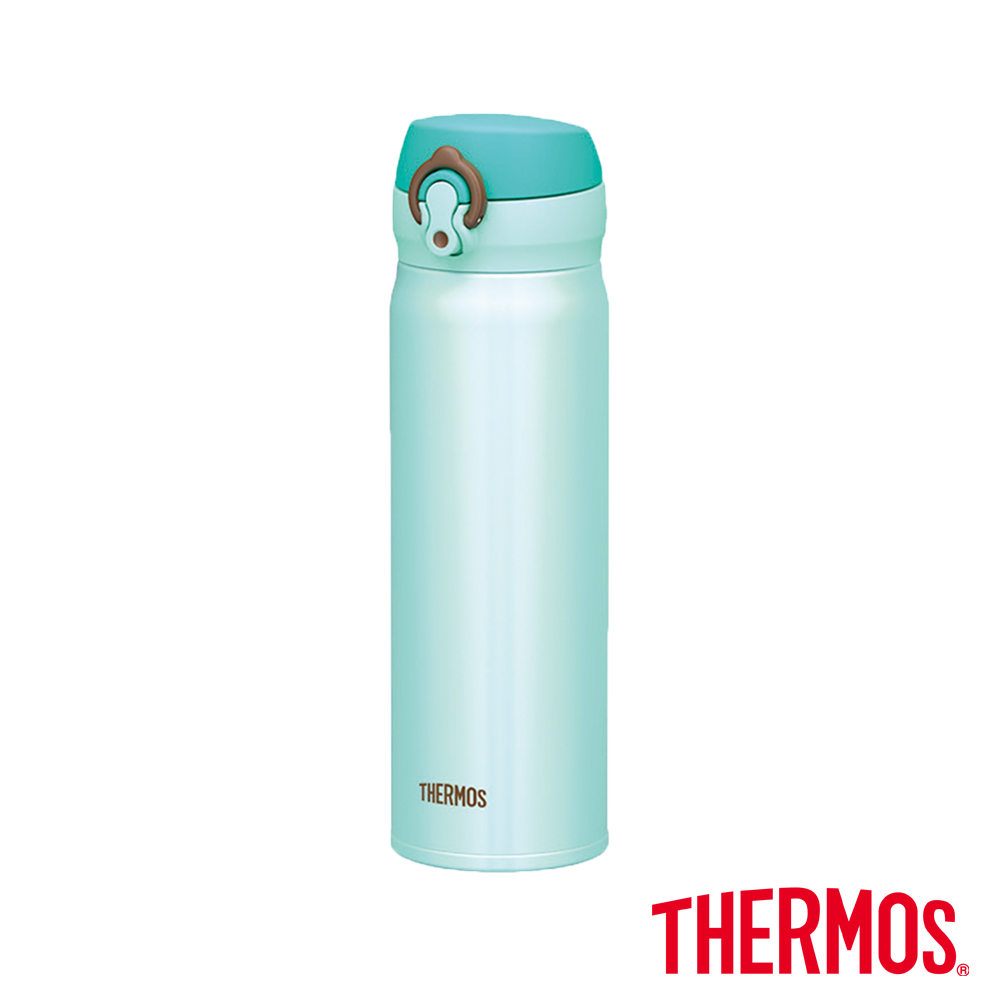 THERMOS 膳魔師‧超輕量‧不鏽鋼真空保溫瓶0.5L-薄荷綠色 (JNL-500-MNT)