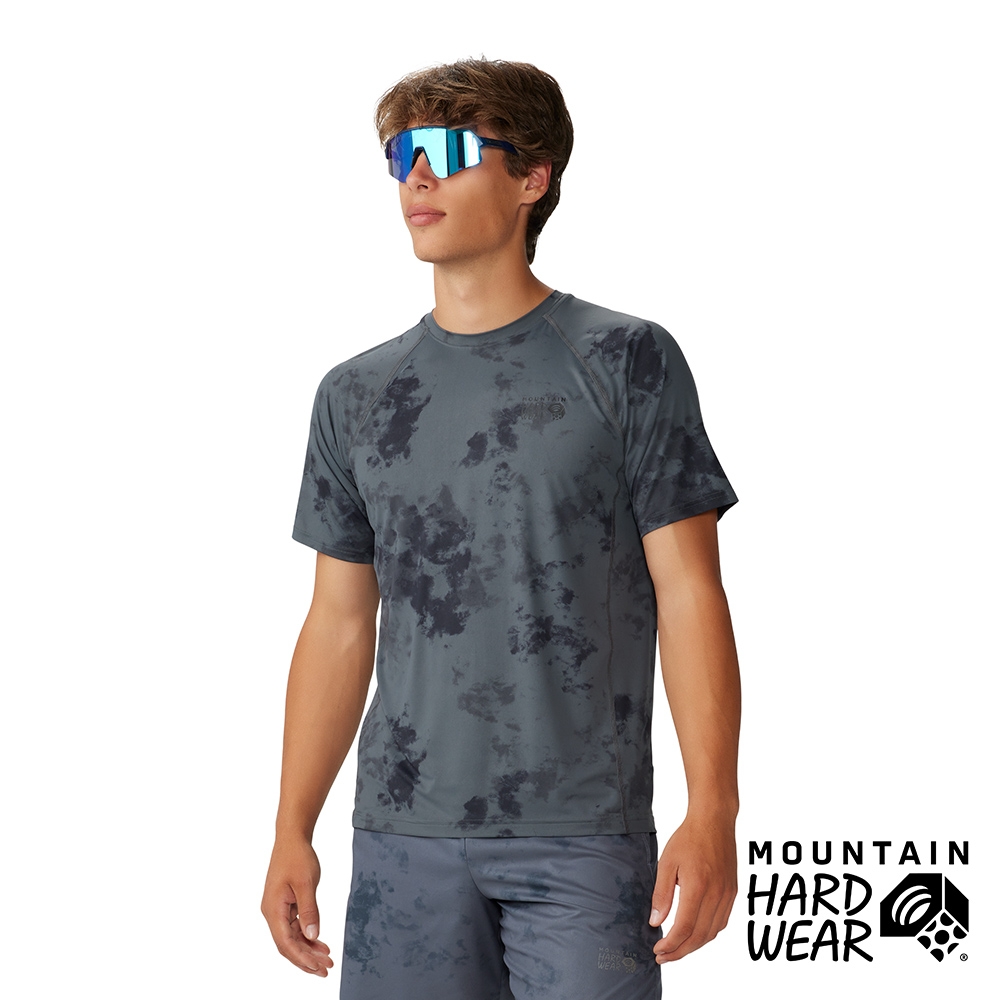 【Mountain Hardwear】Crater Lake Short Sleeve Crew Men 防曬短袖排汗衣 男款 火山星雲印花 #1982431