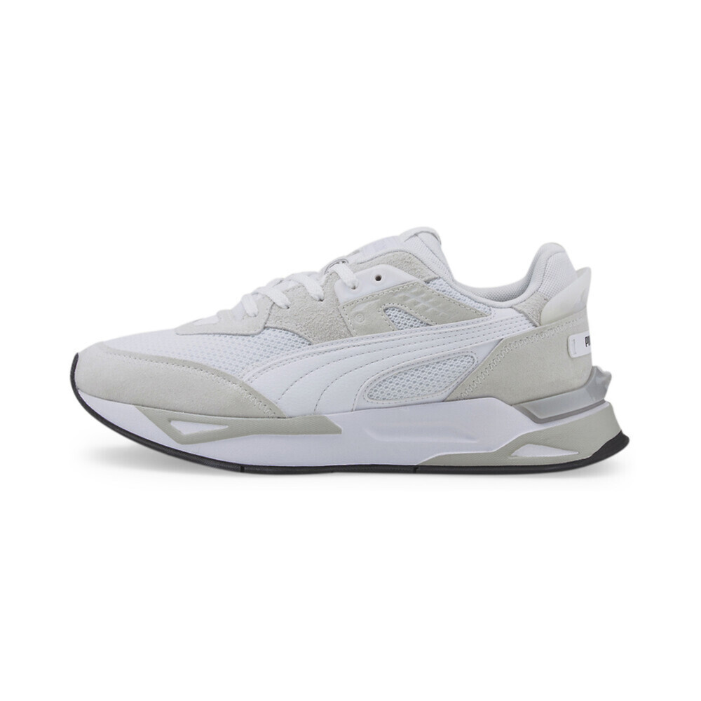 Puma Mirage Sport Heritag [383705-04] 男女 休閒鞋 運動 復古 麂皮 穿搭 米灰