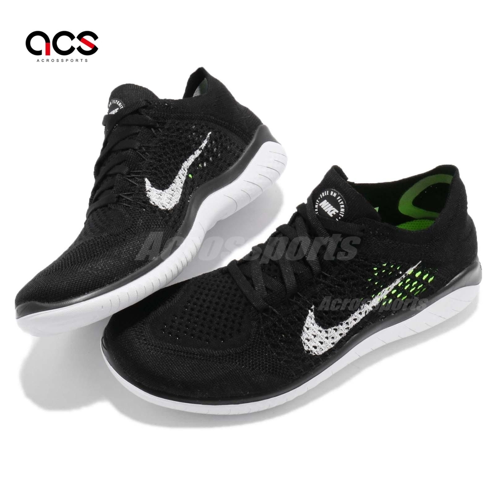 Womens nike free on sale rn flyknit 2018 black