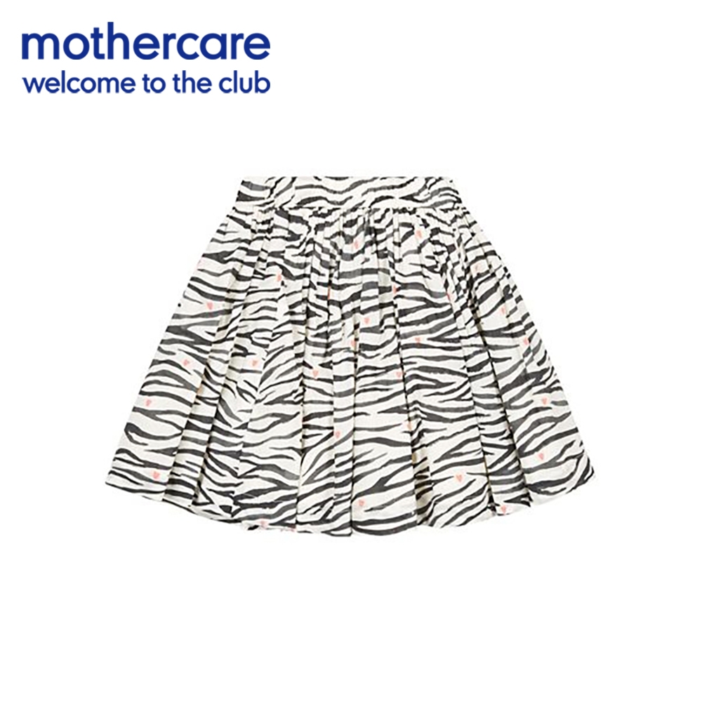 mothercare 專櫃童裝 斑馬紋平織裙/短裙 (3-7歲)