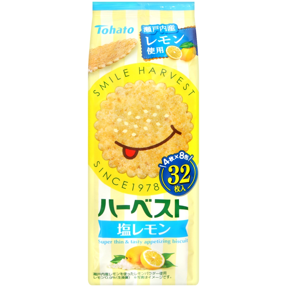 東鳩 微笑薄餅-檸檬鹽(94g)