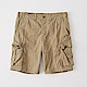 AF a&f Abercrombie & Fitch 短褲 卡其色 0813 product thumbnail 1