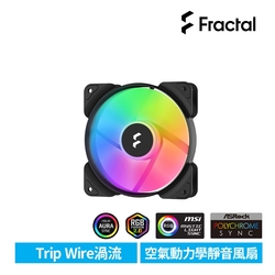 【Fractal Design】Aspect RGB 14cm 散熱風扇-黑