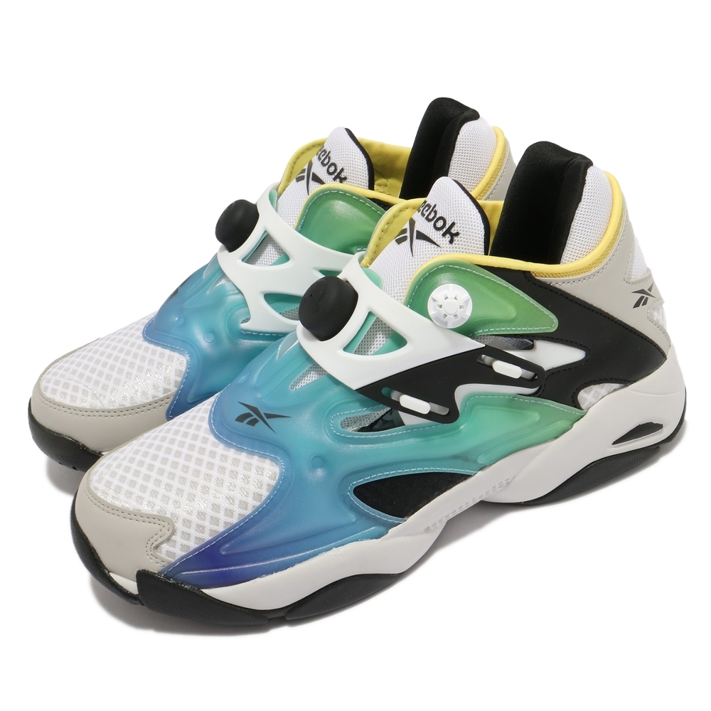 Reebok 休閒鞋 Pump Court 襪套 運動 男鞋 海外限定 輕量 舒適 充氣科技 穿搭 黑 白 FX9928