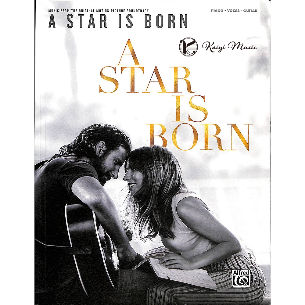 【凱翊︱AF】電影 一個巨星的誕生 鋼琴/吉他樂譜A Star Is Born Piano/Vocal/Guitar Book