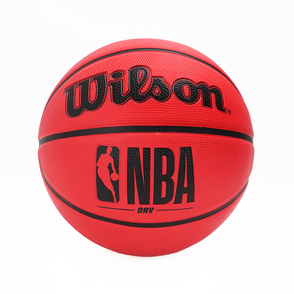 Wilson NBA DRV [WTB9303XB07] 籃球 7號 室外 橡膠 深溝 控球佳 耐磨 紅