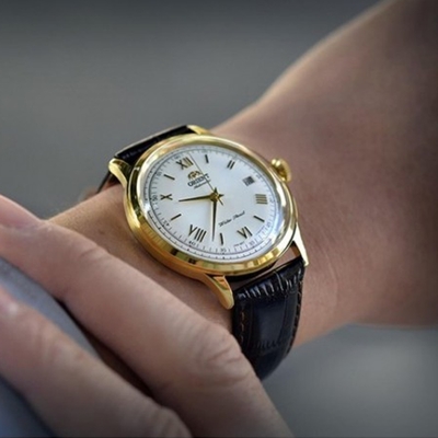ORIENT 東方錶 DateⅡ系列 羅馬競技場機械錶-FAC00007W