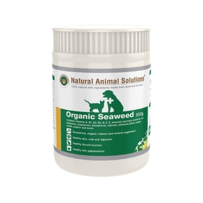 Natural Animal Solutions100%天然草本系列保健品-Organic Seaweed有機海藻 300g(購買第二件贈送寵物零食x1包)