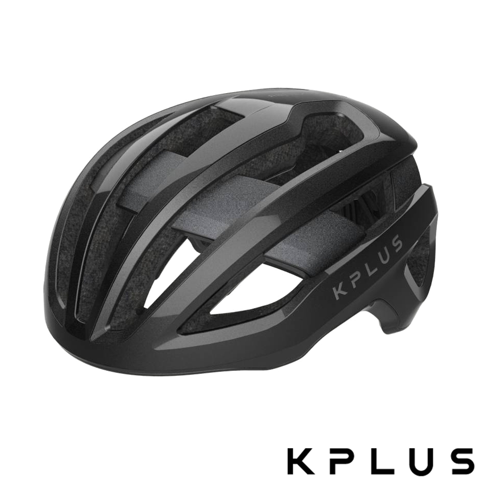 KPLUS 單車安全帽S系列公路競速360度全視角反光警示系統NOVA Helmet-黑