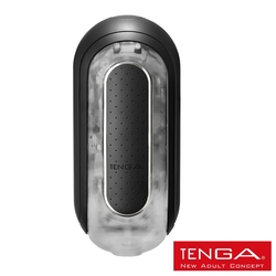 TENGA FLIP 0 ZERO EV 震動型 高彈黑(電動飛機杯 日本 情趣用品 次世代新世紀太空感壓力式)(官方授權)