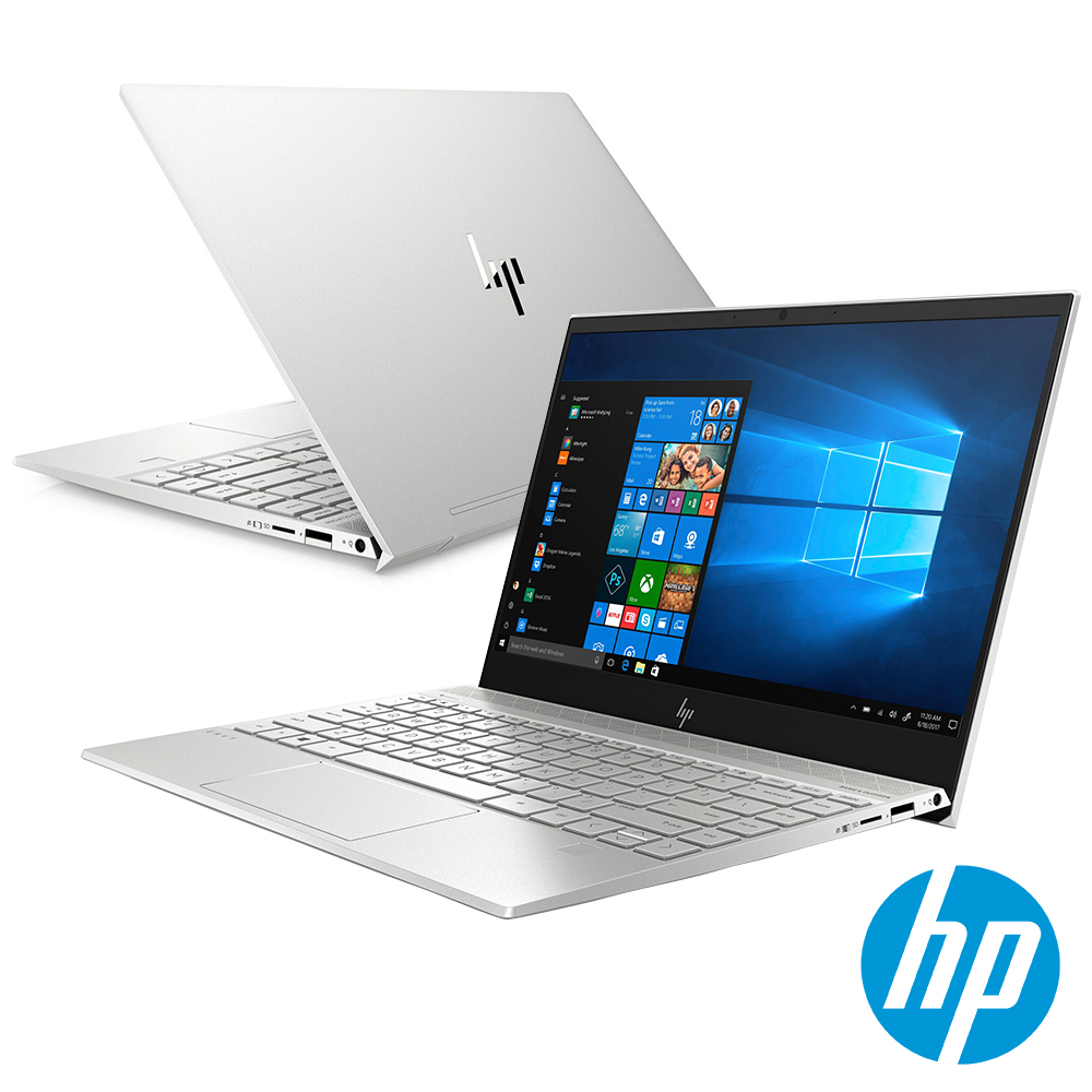 HP ENVY 13-aq0002TU筆電-銀(i7-8565U/8G/512G)輕薄筆電