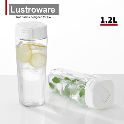 【Lustroware】日本岩崎密封防漏耐熱冷水壺/冷水筒-1.2L(原廠總代理)