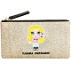 Chiara Ferragni @cfmascotte 刺繡IG女孩細沙感亮片手拿包(金色) product thumbnail 1