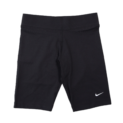 Nike 短褲 Essential Bike Shorts 女 NSW 運動休閒 單車褲 歐美辣妹 黑 白 CZ8527-010