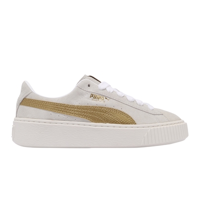 puma suede platform angezogen