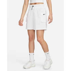 NIKE AS W NSW ESSNTL WVN HR SHORT 女運動短褲-白-DM6248100