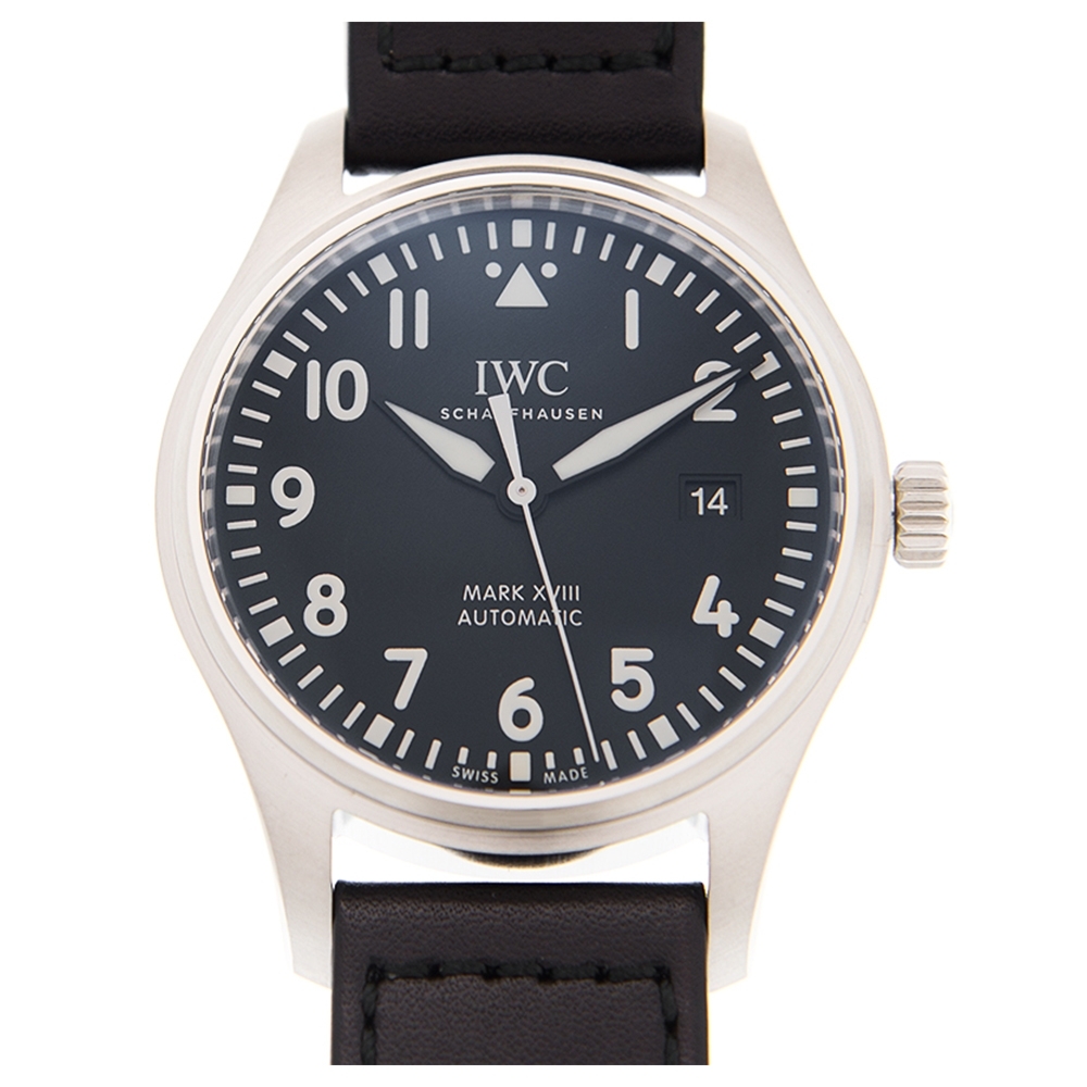 IWC 萬國錶 ( IW327009)馬克十八飛行員腕錶x黑x40mm
