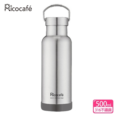 【RICO 瑞可】不鏽鋼316手提式真空經典保溫瓶(500ml)SP- 500