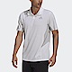 Adidas Pique Polo H31438 男 Polo衫 短袖 上衣 運動 網球 吸濕 排汗 亞洲版 白 product thumbnail 1