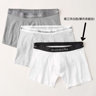 AF a&f Abercrombie & Fitch 男性內褲 單件 白色 2225